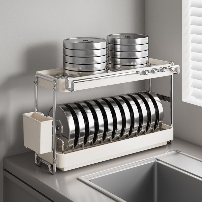 厨房碗架沥水架不锈钢台面多层家用碗柜多功能碗筷碗盘碗碟收纳架,厨房/烹饪用具,碗架,淘宝优惠券,粉丝福利购,淘宝优惠卷