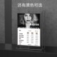 美发价目表展示牌桌面摆台理发店价格表设计定制发廊金属旋转台牌