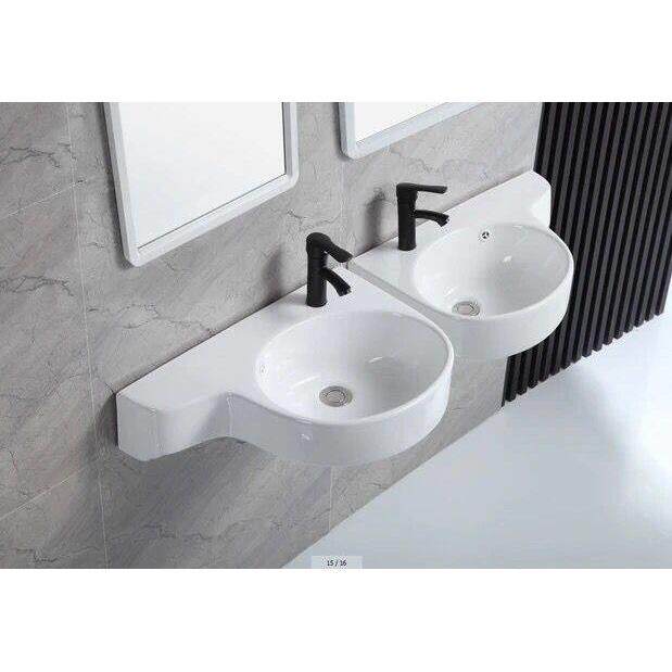 小户型挂墙式洗手盆卫生间陶瓷洗脸盆简易迷你洗漱台洗面池小尺寸