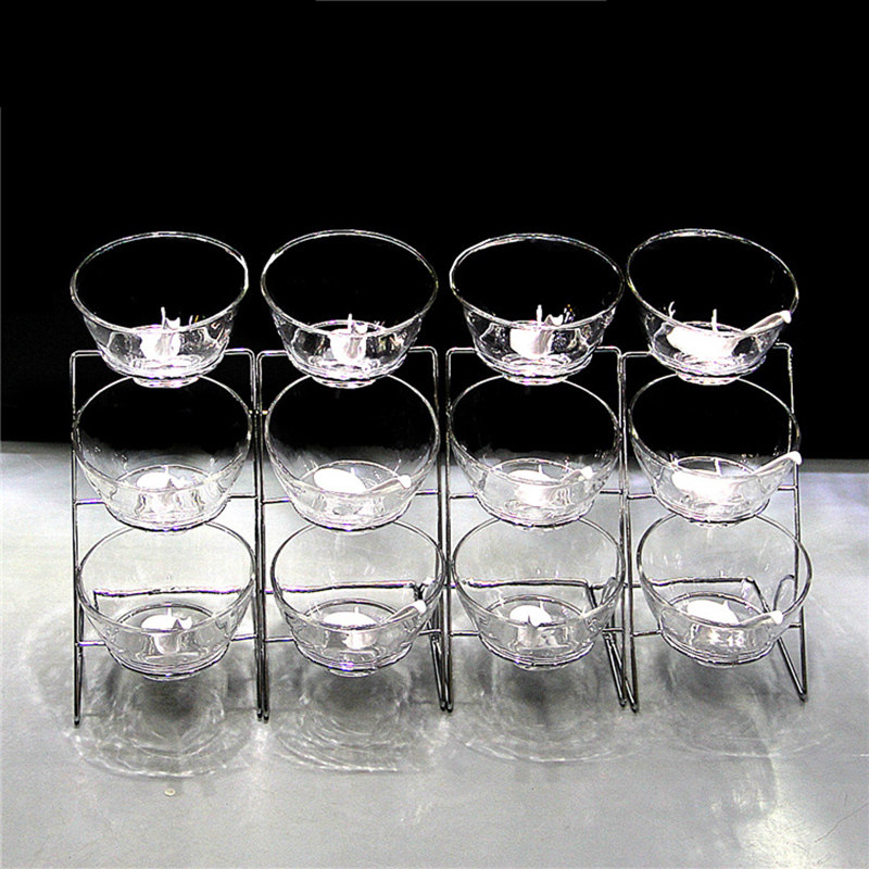 火锅店自助调料架自助餐台调料蘸料小料碗展示架子商用火锅蘸料架