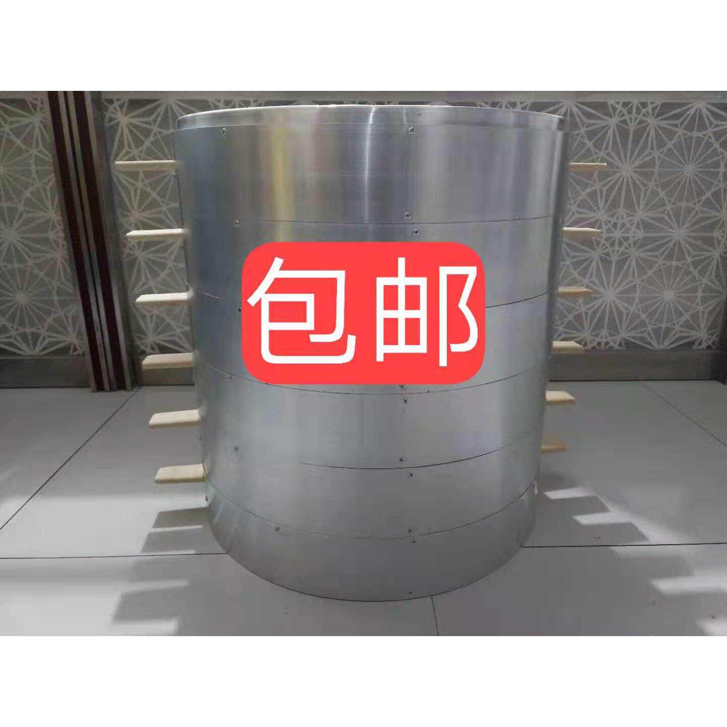 蒸笼竹制不锈钢商用蒸格蒸屉包子馒头家用竹编笼屉50/52cm包邮