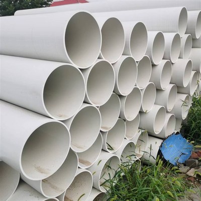 PVC管大口径排水管超大超粗通风管下水管材直径355/350/400/500