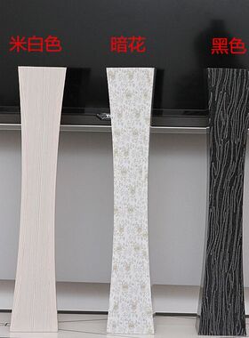 木质花瓶藤编藤制花器花篮插花盆客厅落地装饰摆件现代工艺品摆设