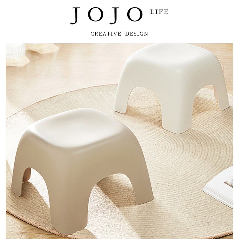 JOJOS L. PD.scale.浴室小凳子塑料板凳踩脚防滑加厚矮凳  秤衡