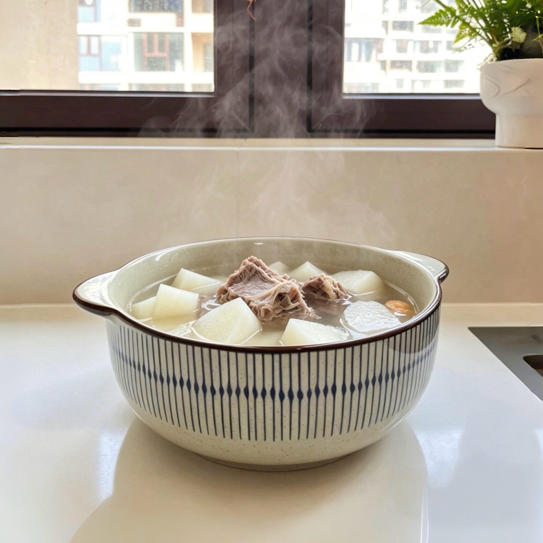 一诺厨房家用2026新款汤碗水煮鱼专用碗公12寸特大号陶瓷大碗