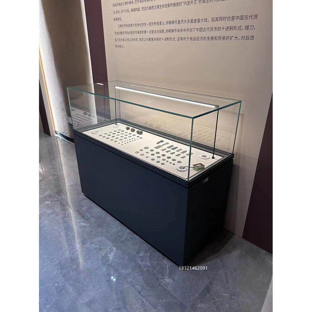 博物馆多功能古董字画玉器瓷器文物文献靠墙玻璃展示柜定制