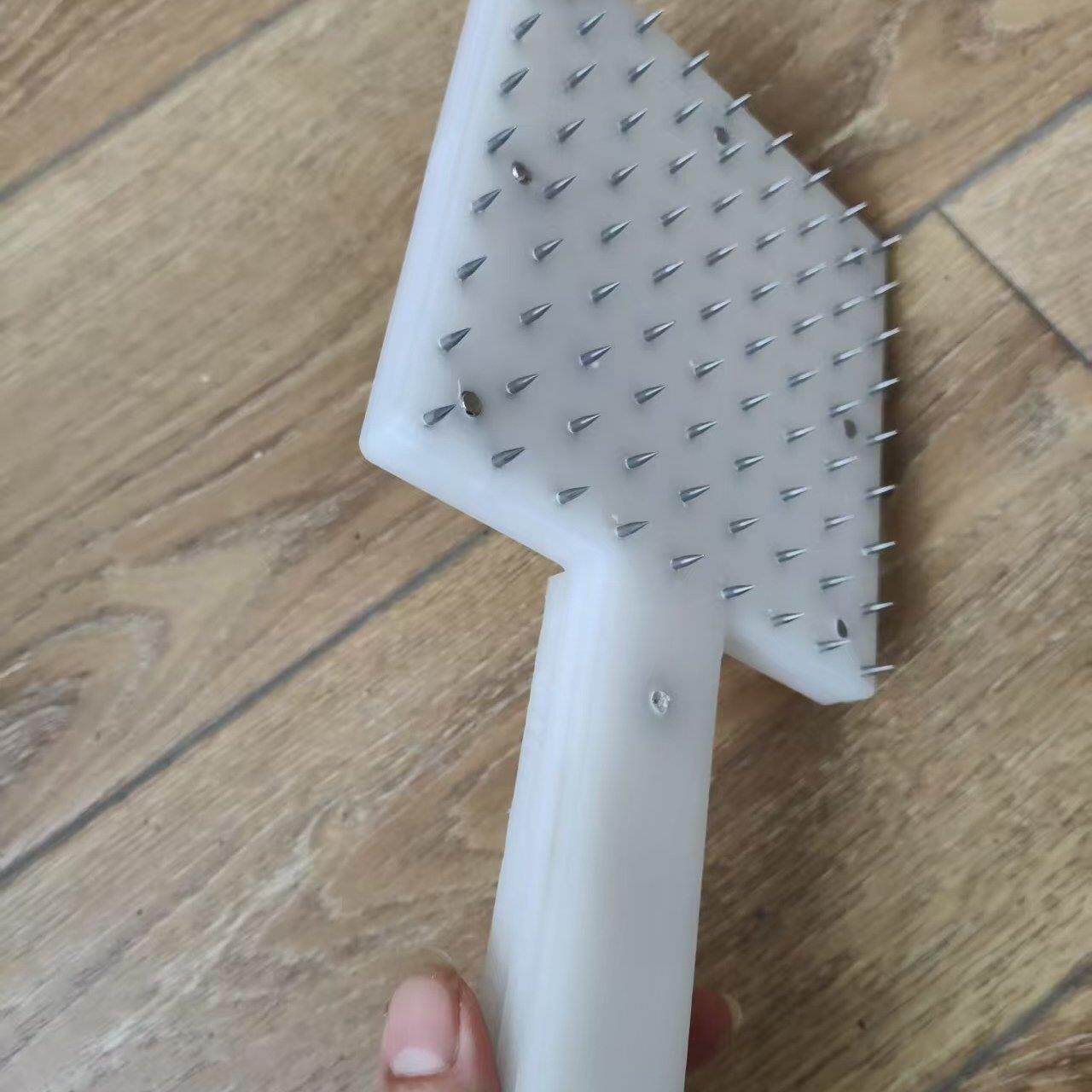猪皮拍不锈钢松肉针扎肉器猪肉锤扣肉叉烧扎孔器牛肉鸡肉排气针
