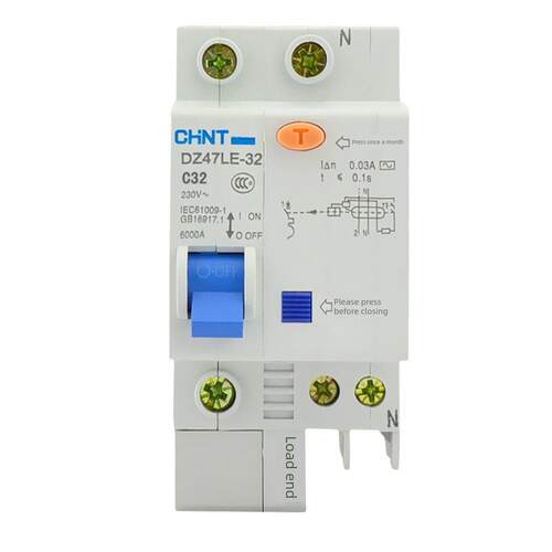 正气漏电断路器C型Dz47Le 1P+N 10A16A20A25A32A40A60A漏电保护