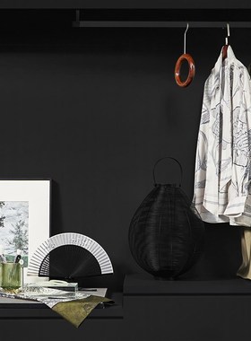 E-Pin逸品 古典中式绿样板间衣帽间摆件软装衣橱衣柜高端软装装饰