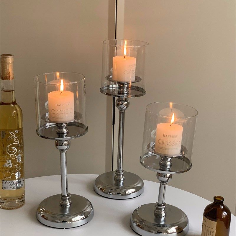 欧式复古烛台香薰蜡烛家用烛光晚餐道具浪漫摆件蜡烛台餐桌装饰品,家居饰品,烛台,淘宝优惠券,粉丝福利购,淘宝优惠卷