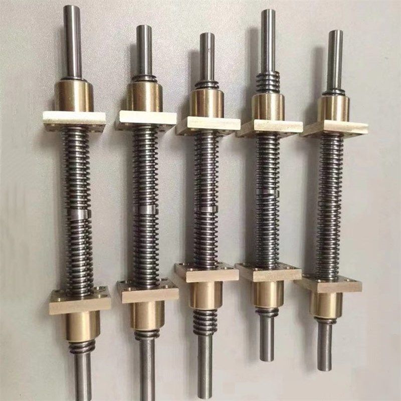 来回轴梯形丝杆丝杠套装左右旋非标T型螺母螺杆45#不锈钢端部加工,标准件/零部件/工业耗材,丝杆,淘宝优惠券,粉丝福利购,淘宝优惠卷