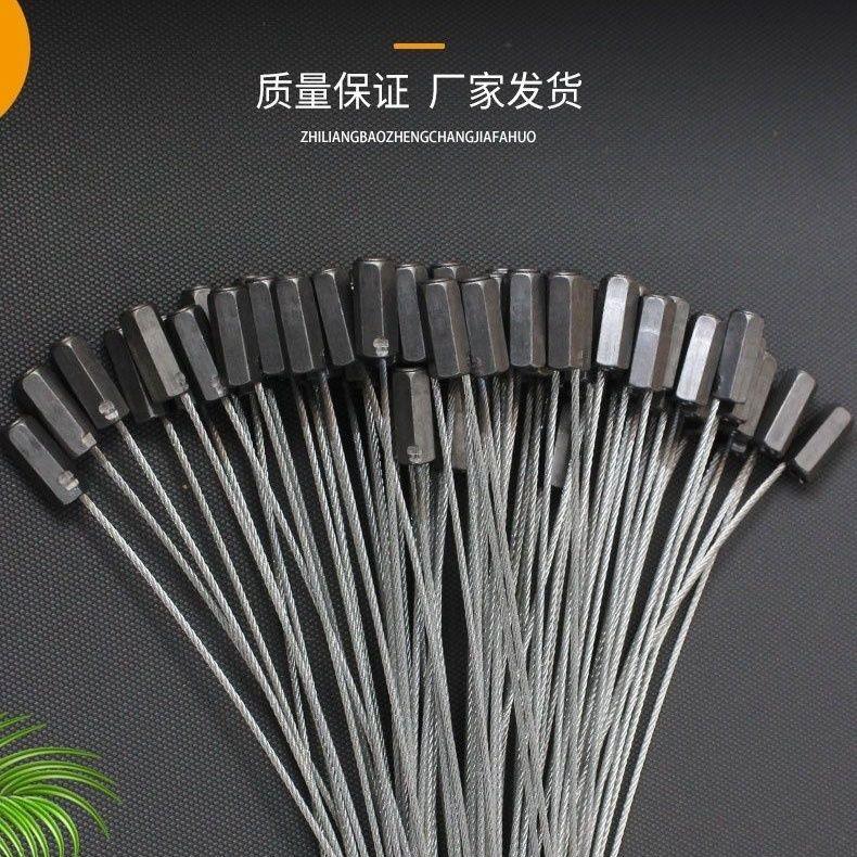 一次性铅封电表集装箱塑料物流抽紧钢丝封条锁扣签扎带铅封不锈钢