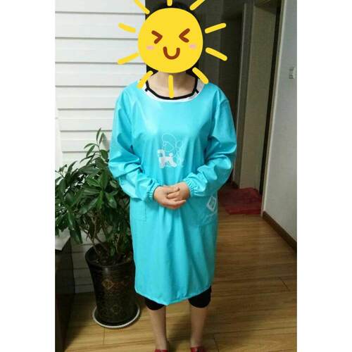 韩版围裙家用厨房做饭罩衣女男防水围腰宠物美容师工作服宠物用品