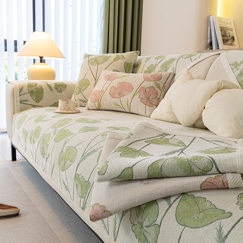 2024新款沙发垫四季通用盖布高级感防滑固定沙发套罩巾坐垫子,居家布艺,沙发垫,淘宝优惠券,粉丝福利购,淘宝优惠卷