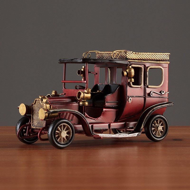 复古老爷车模型怀旧合金铁艺装饰工艺品家居客厅玄关酒柜书房摆件,家居饰品,装饰摆件,淘宝优惠券,粉丝福利购,淘宝优惠卷