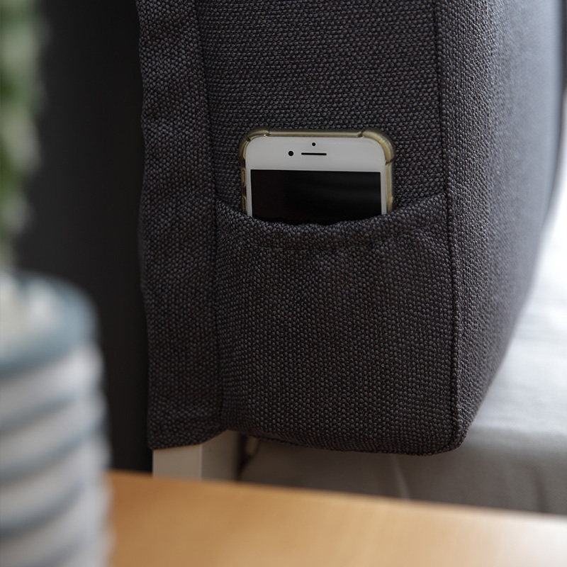 护颈床头靠垫可固定双人大靠背北欧软包靠枕自粘贴墙海绵拆洗套罩,居家布艺,床头靠垫,淘宝优惠券,粉丝福利购,淘宝优惠卷