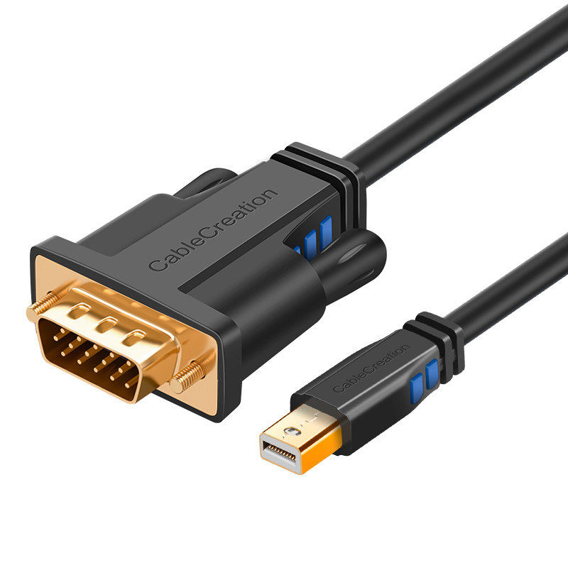mini dp转vga连接线公对公电脑通用雷电口to投影转换器线显示器,影音电器,VGA线,淘宝优惠券,粉丝福利购,淘宝优惠卷