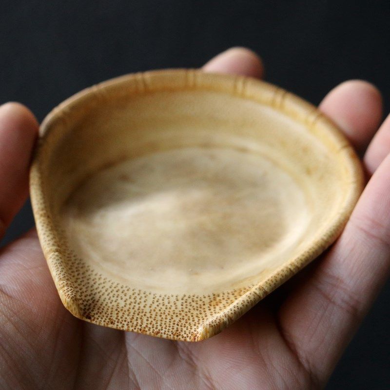 精品纯手工雕刻天然竹节小茶荷竹根雕簸箕茶则小茶铲茶具,特色手工艺,竹编/竹雕,淘宝优惠券,粉丝福利购,淘宝优惠卷