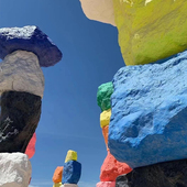 彩色石头泡沫道具雕塑泡雕假山定制美陈装 饰造景落地雕塑摆件橱窗