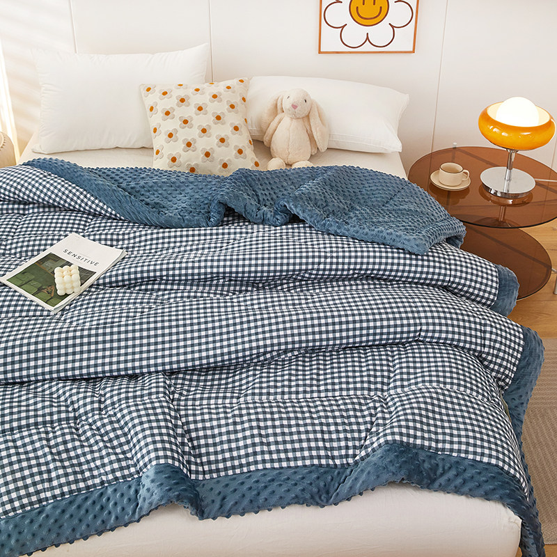 豆豆被2023新款冬季绒被子加厚棉被被芯单双人成人春秋被四季通用,床上用品,化纤被,淘宝优惠券,粉丝福利购,淘宝优惠卷