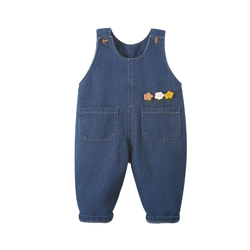 宝宝软牛仔背带裤小童春季长裤子男童女童背带裤吊带裤婴儿洋气,童装/婴儿装/亲子装,儿童牛仔裤,淘宝优惠券,粉丝福利购,淘宝优惠卷