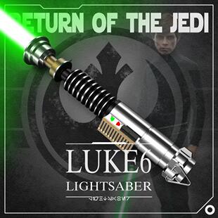 达米恩Luke Skywalker卢克天行者光剑道具剑EP8电影还原激光剑