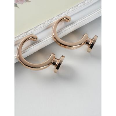 合金窗帘钩带配件无冲孔墙钩墙钩客厅衣钩现代简单G1183