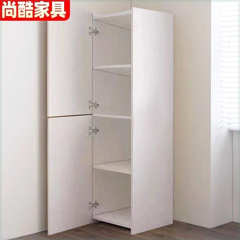 客厅卧室直角柜组合房间小户型出租房衣柜转角收纳简约单门收纳柜