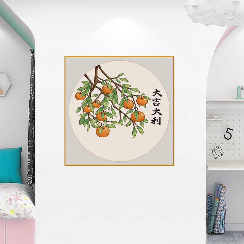 中国风墙贴纸自粘卧室房间门贴门上遮丑补洞装饰贴画墙面衣柜布置,家居饰品,软装墙贴,淘宝优惠券,粉丝福利购,淘宝优惠卷