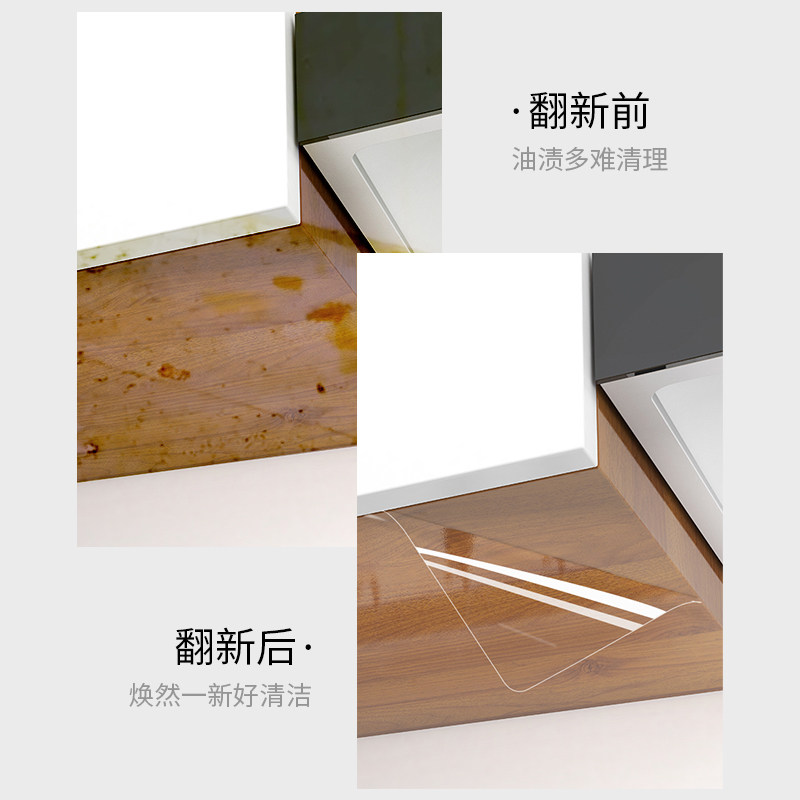 厨房吊柜防油贴纸防水防潮自粘橱柜底部透明隔水防油污蒸汽可擦洗,家居饰品,软装墙贴,淘宝优惠券,粉丝福利购,淘宝优惠卷