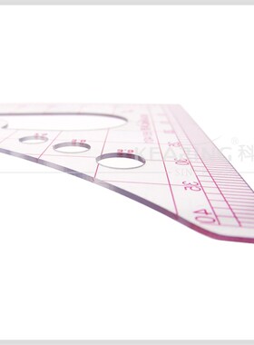 科灵851401三角型比例尺 1:4多功能比例尺工程设计尺打板尺