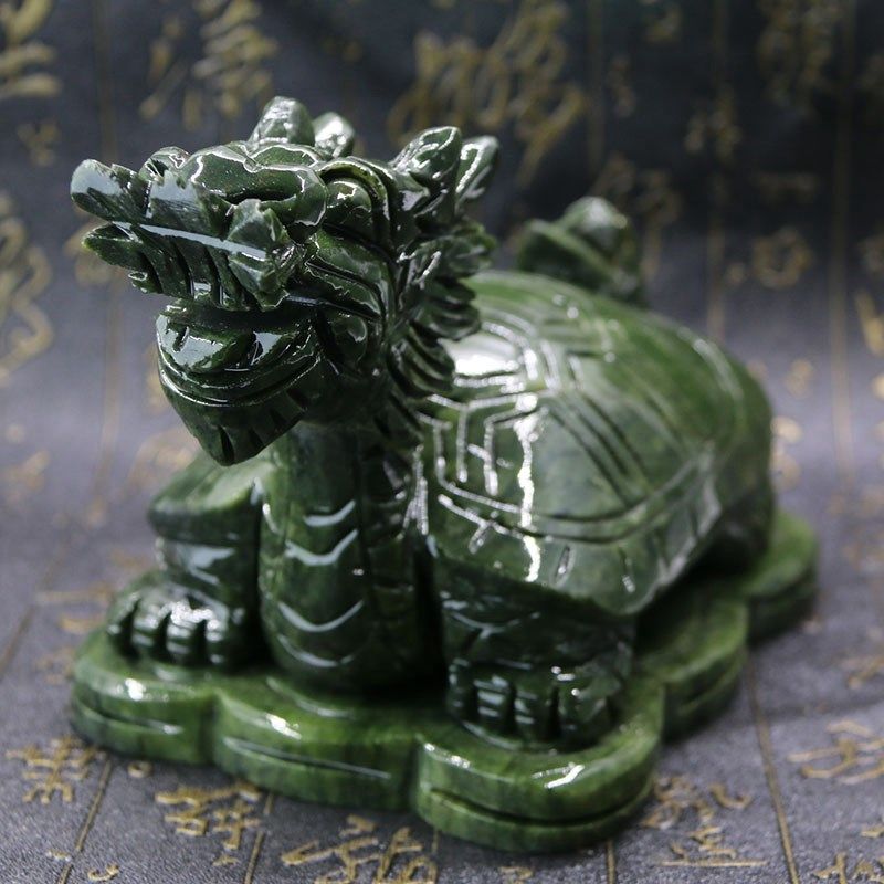 玉石龙龟玉龟客厅家居摆件桌面大小玄关办公开业礼品神龟招财大号,家居饰品,装饰摆件,淘宝优惠券,粉丝福利购,淘宝优惠卷