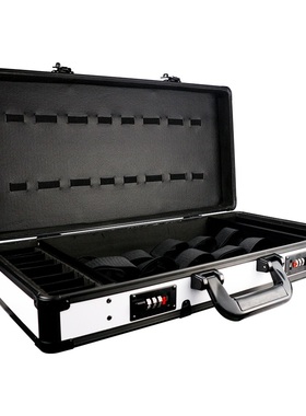 Barber美发工具箱发型师手提多功能收纳箱包推剪梳剪刀大号密码箱