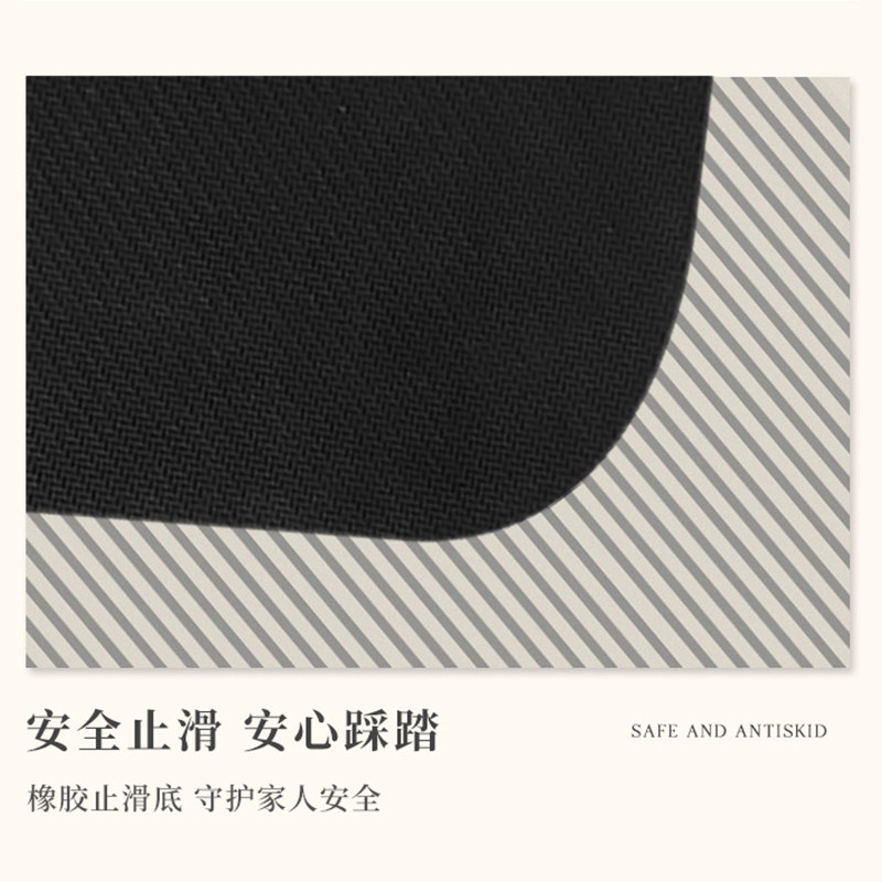 侘寂风厨房专用地垫防滑防油可擦免洗长条硅藻泥地垫吸水地毯脚垫,居家布艺,厨房地垫,淘宝优惠券,粉丝福利购,淘宝优惠卷
