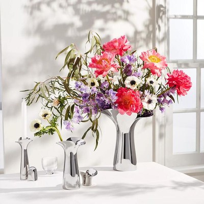 Georg Jensen乔治杰生Bloom插花瓶客厅餐桌摆件轻奢北欧家居礼物