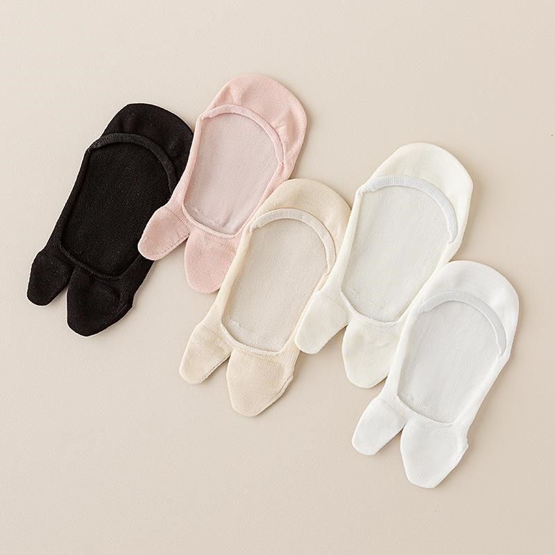 二指袜子女隐形袜夏季薄款棉袜猪蹄分趾袜超浅口防滑船袜不掉跟,女士内衣/男士内衣/家居服,船袜,淘宝优惠券,粉丝福利购,淘宝优惠卷