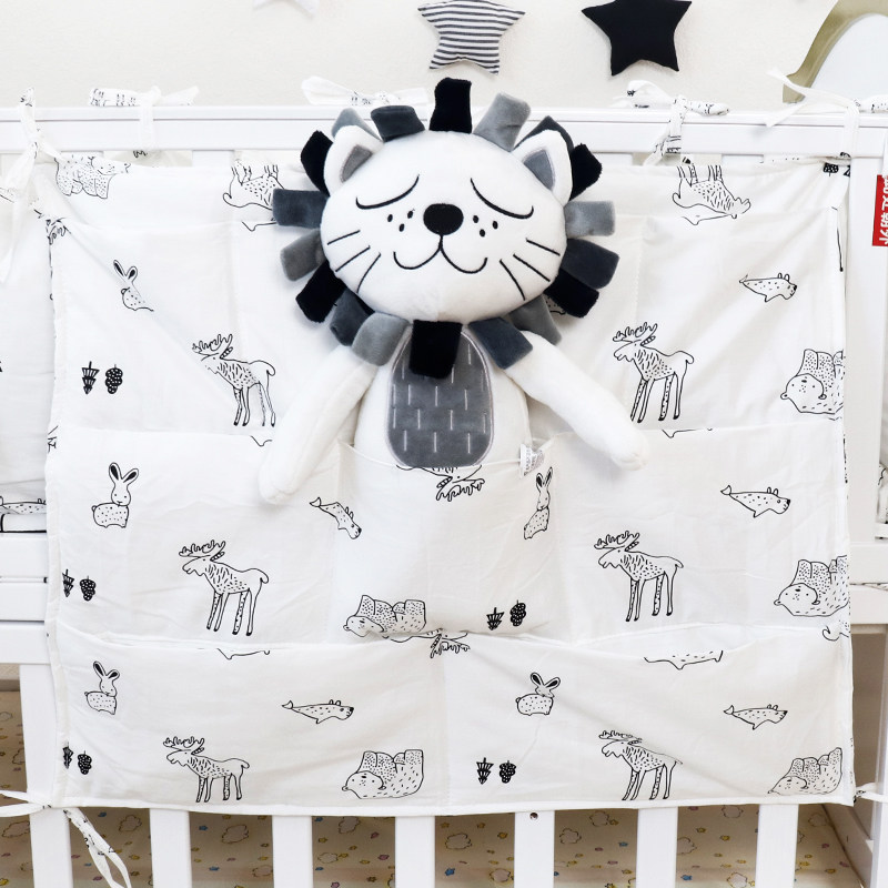 婴儿床头挂袋 收纳袋宝宝尿布袋床边储物袋新生儿全棉挂袋整理袋,婴童用品,尿布袋/床头挂袋,淘宝优惠券,粉丝福利购,淘宝优惠卷