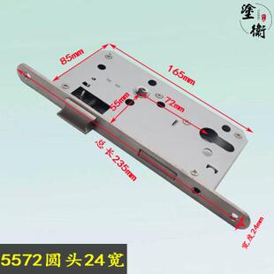 包 门锁室内锁门锁 体 体7260办公防火6072防火锁锁芯不锈钢304