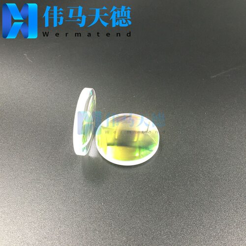 手持焊接头聚焦透镜 石英聚焦镜D20*T5  F50  平凸透镜 1064nm