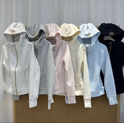 春秋季新款连帽卫衣外套女瑜伽服