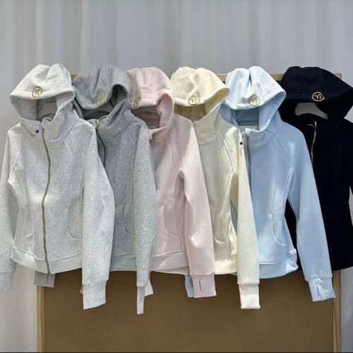 春秋季新款连帽卫衣外套女瑜伽服