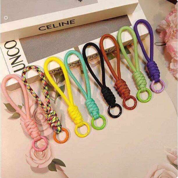 水壶杯盖子提带绳子随手保温杯盖吊挂绳手机小提绳短款绳编织创意