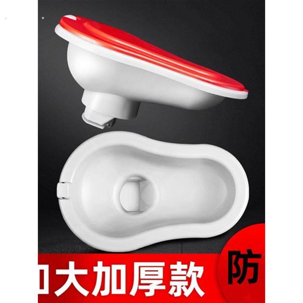 装修专用临时马桶一次性塑料蹲便器工地施工简易小便器防臭可冲水
