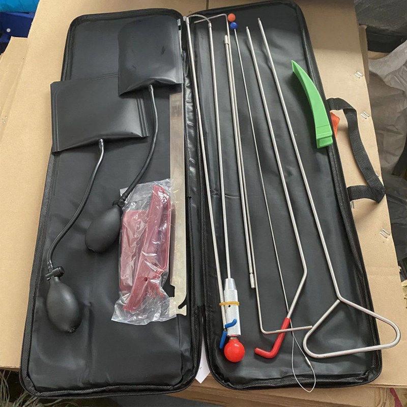 汽车车门专用工具应急门开气囊门窗安装定位拉钩绳气垫修理厂用锁
