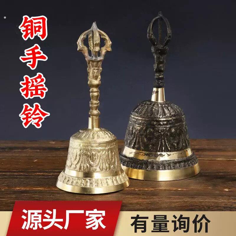仿古纯铜铜铃招魂铃拿摇铃道士铃铃铛法铃阴阳铃手道具