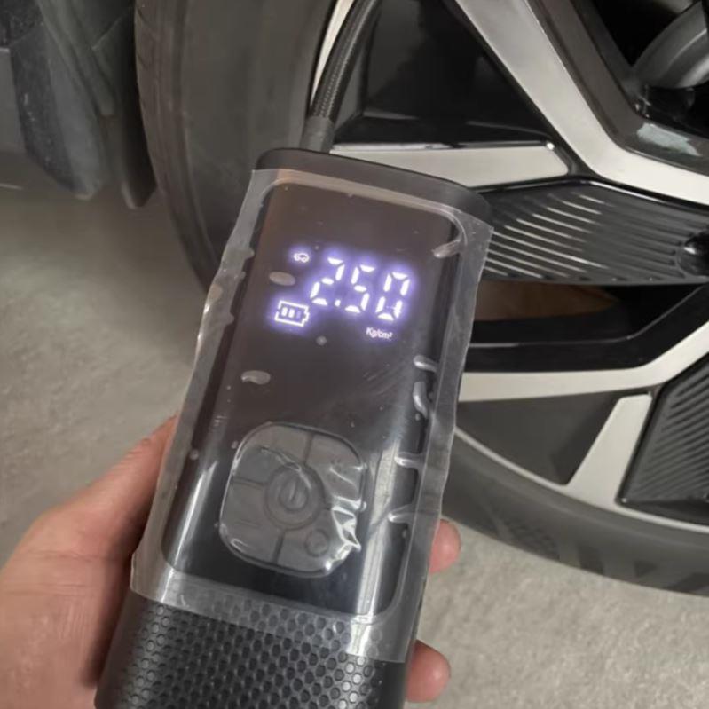 车载无线打气泵打气机可携式打气筒汽车用电动轿车充气宝轮胎高压