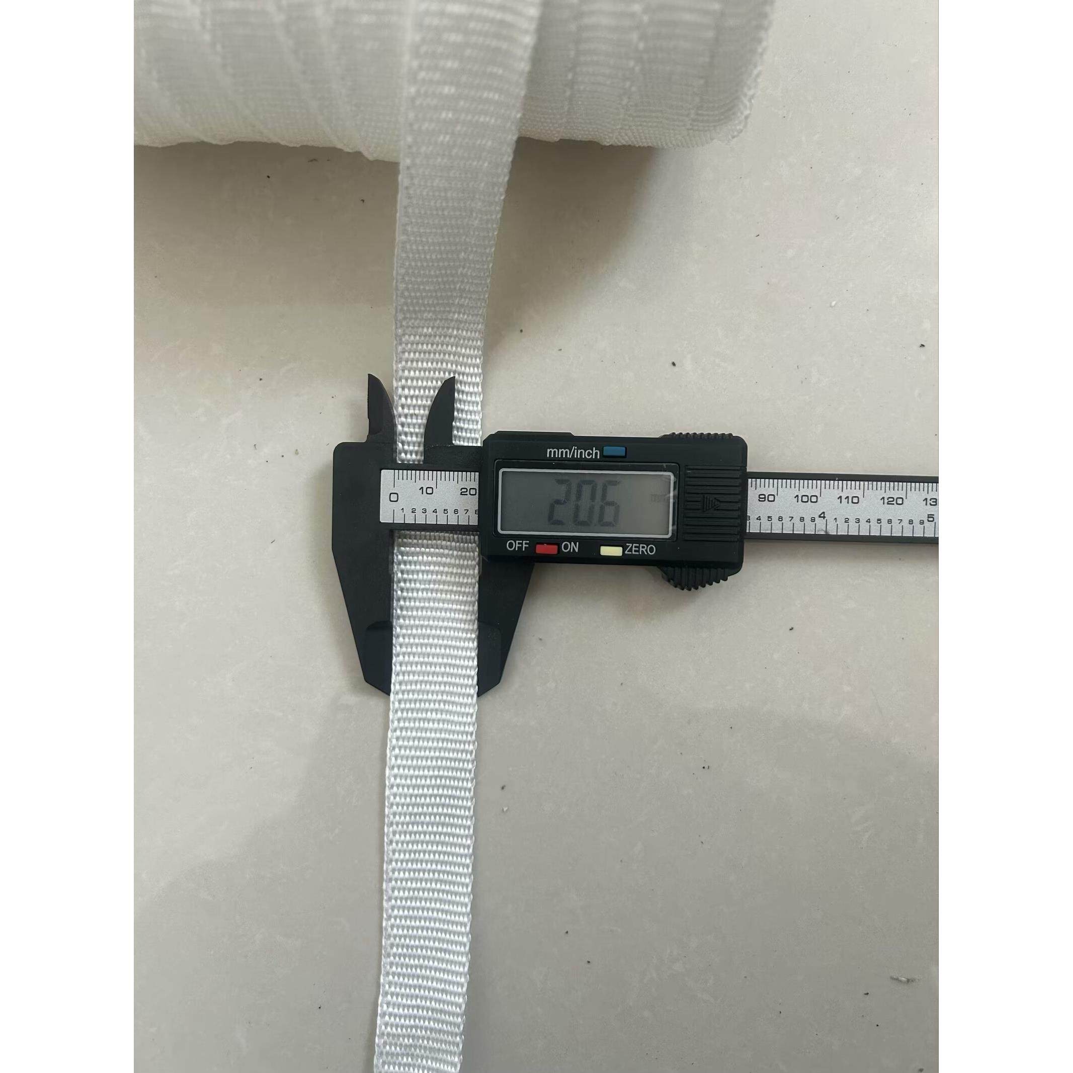 大棚压膜压膜线抗老化绳子温室白色防风防晒加厚耐用尼龙扁带棚绳