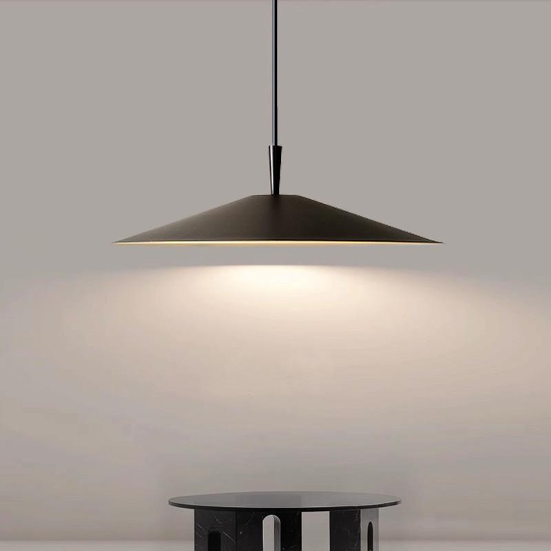 飞碟吊灯极简家用led餐桌吧台吊线灯现代简约丹麦设计师饭厅灯具