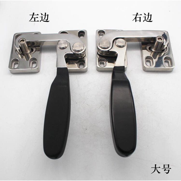 不锈钢门把手 医疗仪器设备烤箱密封把手 恒温恒湿箱紧闭门锁扣