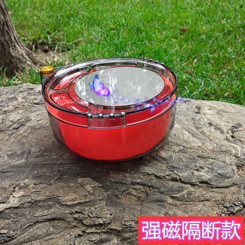强磁拉饵盘强磁散炮盆钓箱椅通用开饵料盒黑坑竞技小号散泡盆渔具